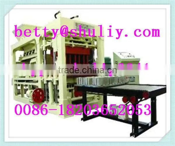 concrete brick moulding machine/concrete interlocking making machine QTY8-15 machine to make concrete blocks//0086-18203652053