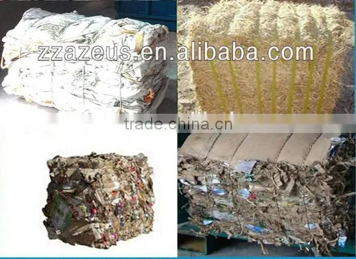 hydraulic textile clothes baling machine/used clothing baler machine