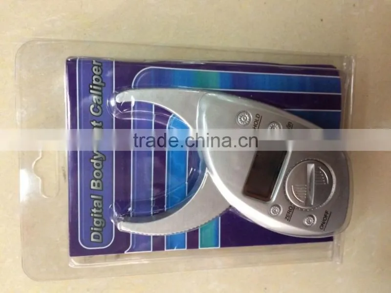 Digital High Quality Display LCD Body Fat Caliper Skin Fold Analyzer
