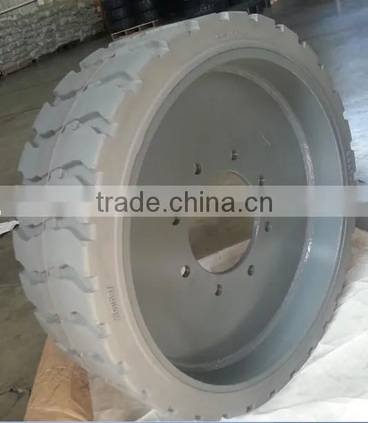 fast delivery good price genie part 94908 scissor lift solid tire wheel 22x7x173/4 8 holes 15x5 12x4.5