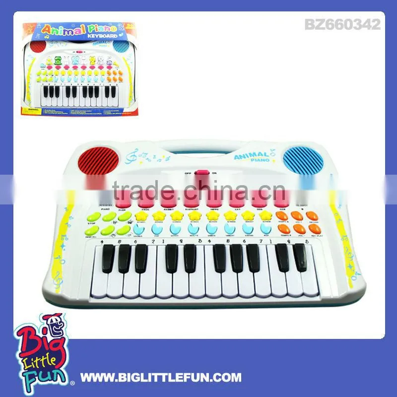 Mini electric toy piano keyboard
