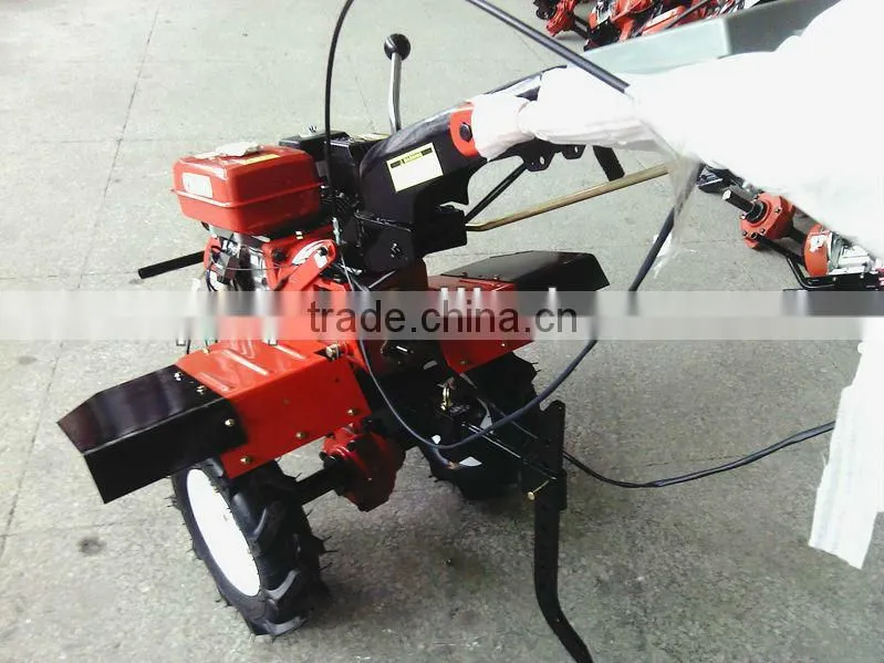 MeiQi 7.0HP 170F gasoline engine power tillers with lamp and front wheel