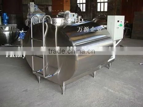 500L stainless steel milk cooling tank