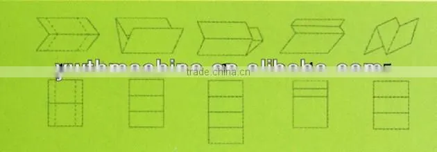 A2 Suction Sheet Paper Folding Machine/Electric Folding Paper Sheet Machine