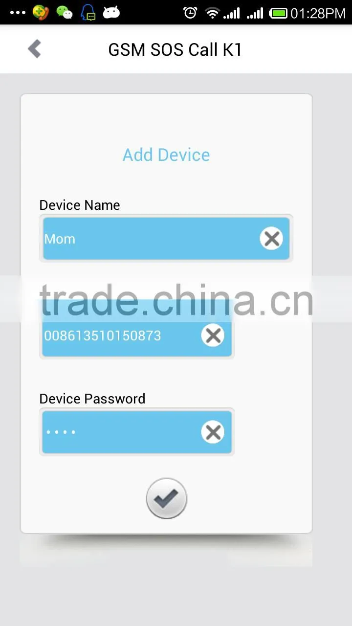 elderly care Emergency Call alarm System gsm auto dialer