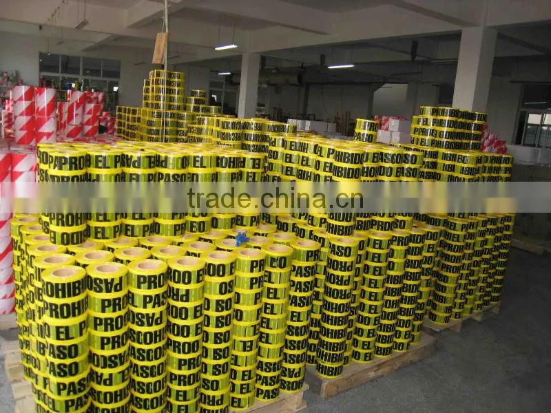 reinforced warning tape red danger tape
