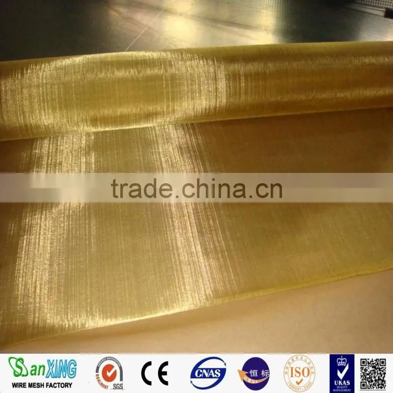 Hot sale brass wire mesh for faraday cage copper cloth