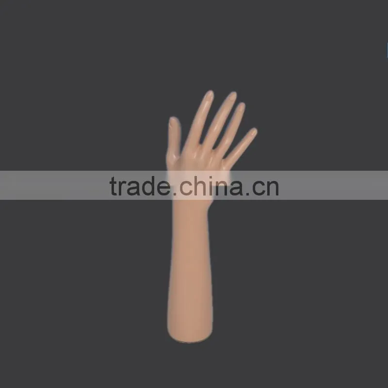Boutique jewelry display fiberglass mannequin hand for sale