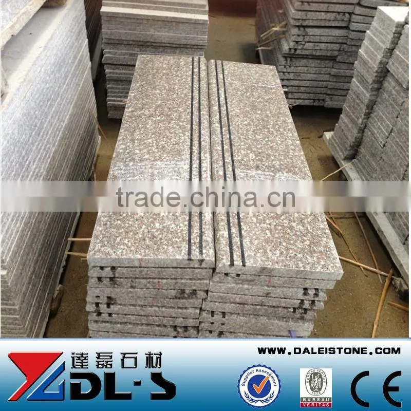 Cheap Bainbrook Brown G664 Granite Stairs Anti Slip Filled with Carborundum