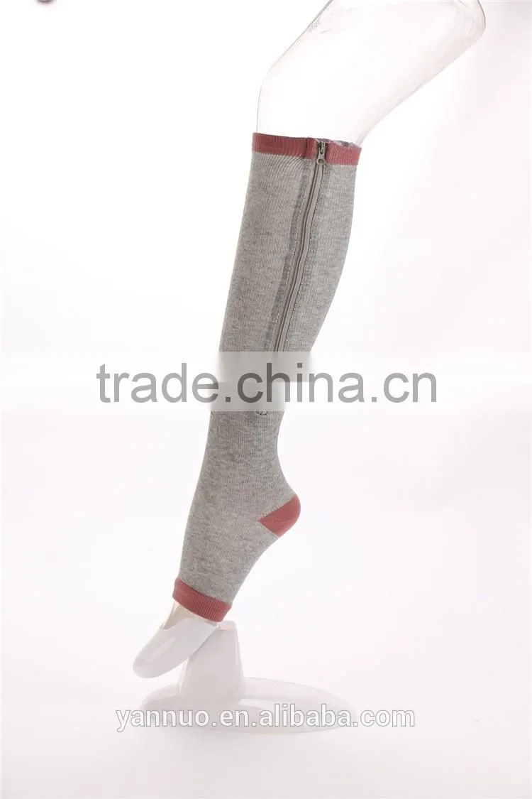 Sports Compression Socks Medical, copper Style, Solid color