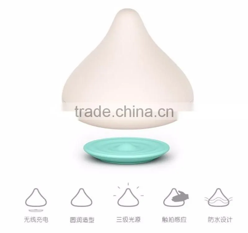 Two generation chocolate Atmosphere lamp Wireless charging Waterproof touch shoot induction Creative chocolate Night light