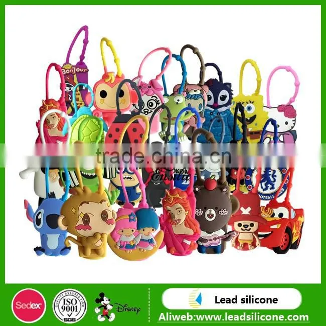 Business Gift 30ml Hand Sanitizer Holder Hand Sanitizer Silicone Holder Promotion Gift Hand Sanitizer