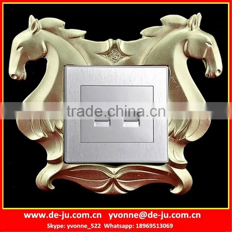 Wedding Decorative Resin Socket Frames Sticker