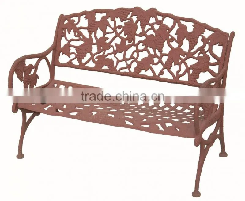 Trade Assurance outdoor cast iron park bench cast iron garden bench