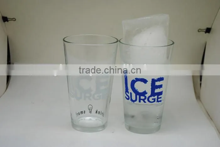 glass temperature cold color changing cup