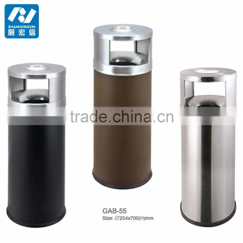 China Wholesale Pubic Outdoor Stainless Steel Trash bin