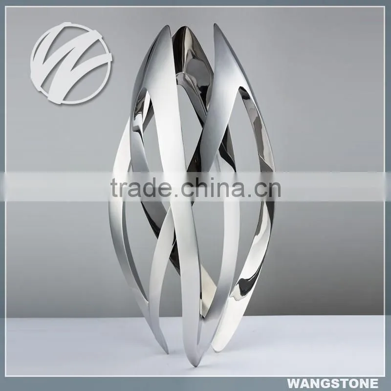 Stainless Steel Wall Art Bull Sculpture