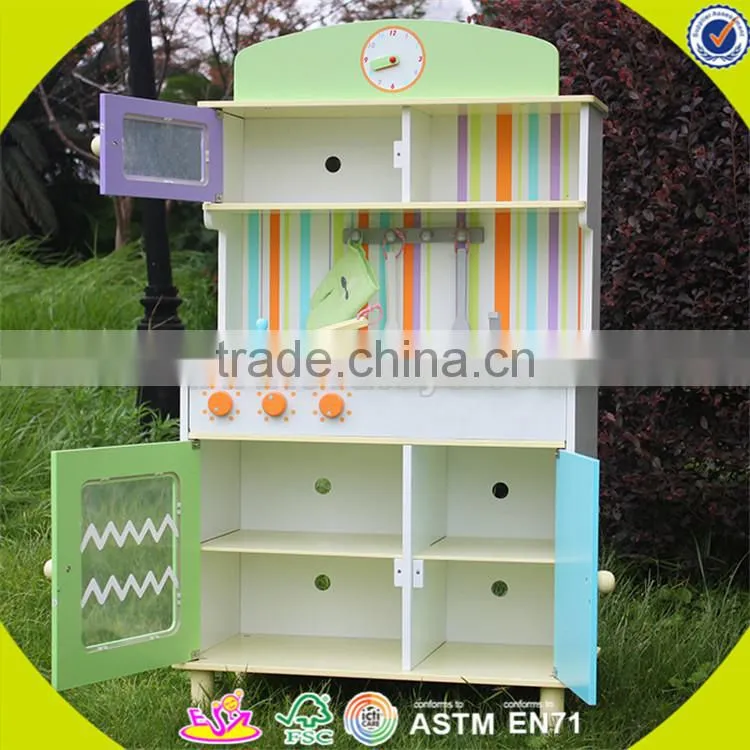 wholesale beautiful wooden kitchen sets toy top sale baby wooden kitchen sets toy interesting kitchen toy W10C233