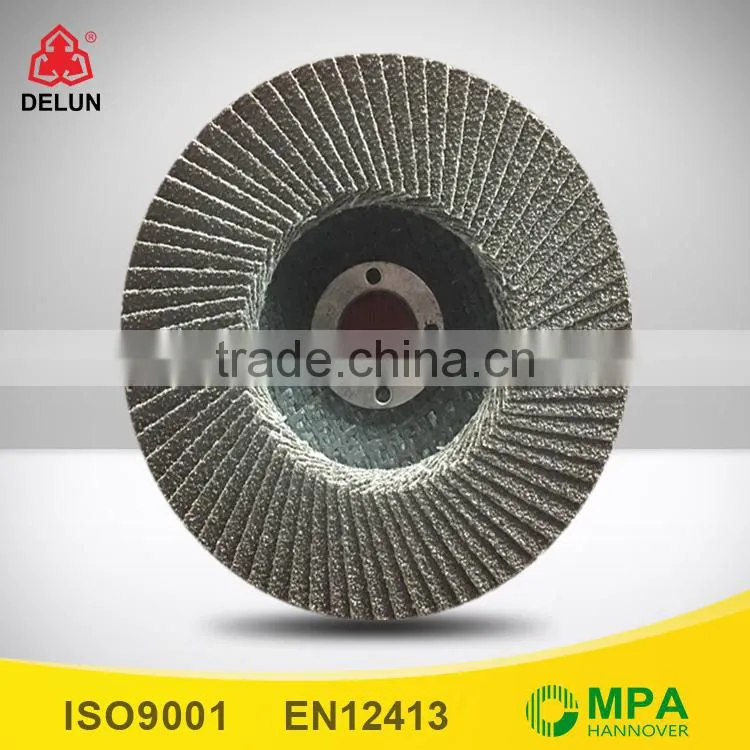 china best supplier 100mm Elastic Polishing abrasives flap wheel for hard wood
