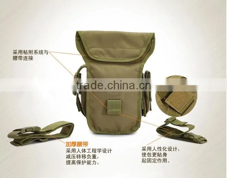 Tactical waist leg bags