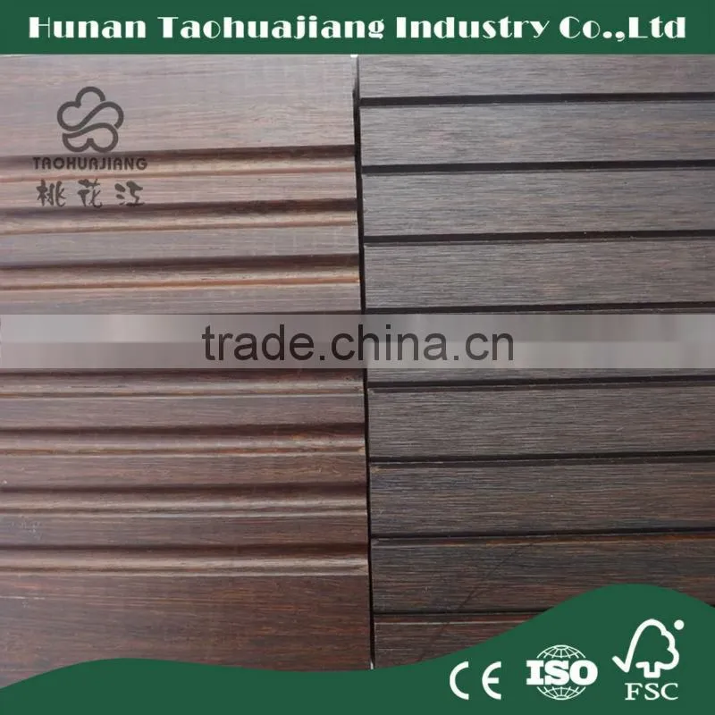 Waterproof Outdoor Deck Floor Covering Bamboo Deck Flooring