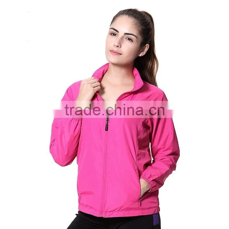 sports summer light jacket sun protection breathable waterproof wind jacket