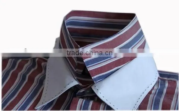 French cuff shirts for man double collar fashion dress man shirts