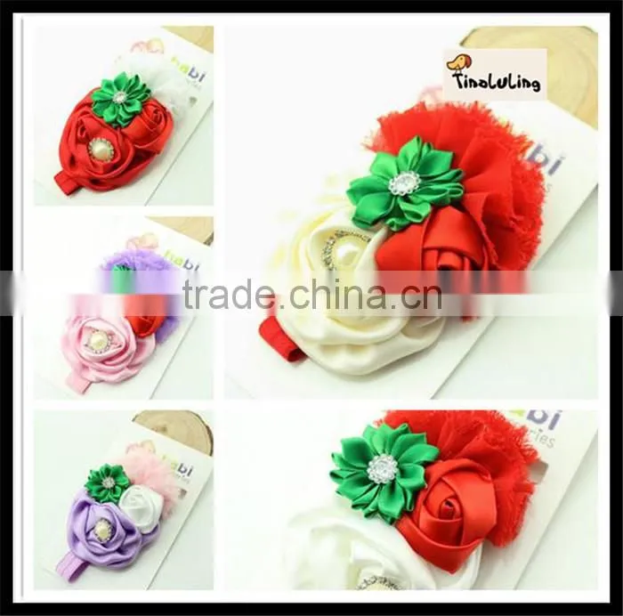 1.5X 36cm flower hairband baby headband girls hair accessories TLLC-50