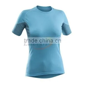 Colorful Custom wool thermal T-shirt