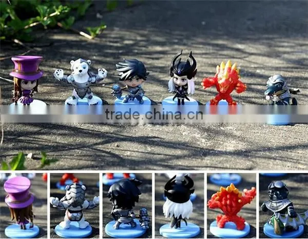 SV-LOL014 HOT GAME LOL League of Legends action figure retail packing PVC toy LOL figure set 6pcs