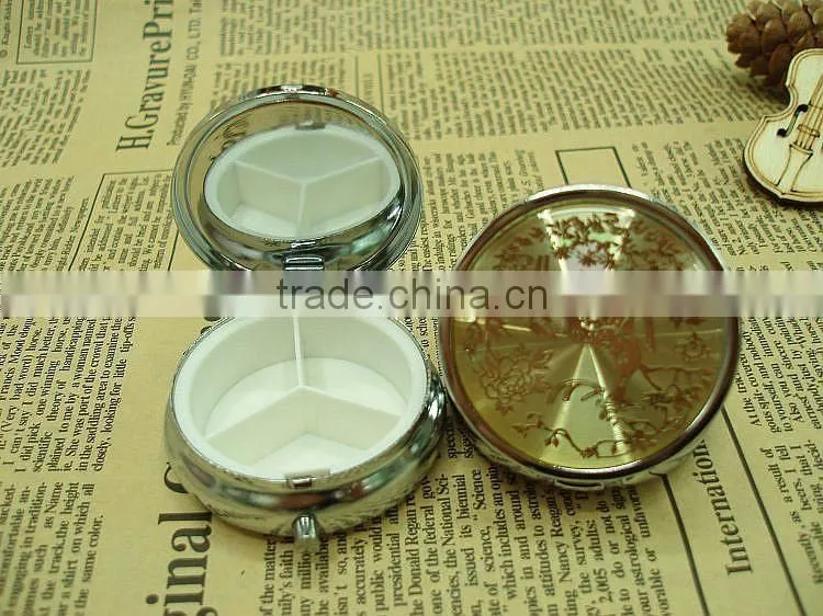 3 Cells Tablet Pill Box Holder Medicine Storage Organizer Container Case Small - 50 Styles Plus