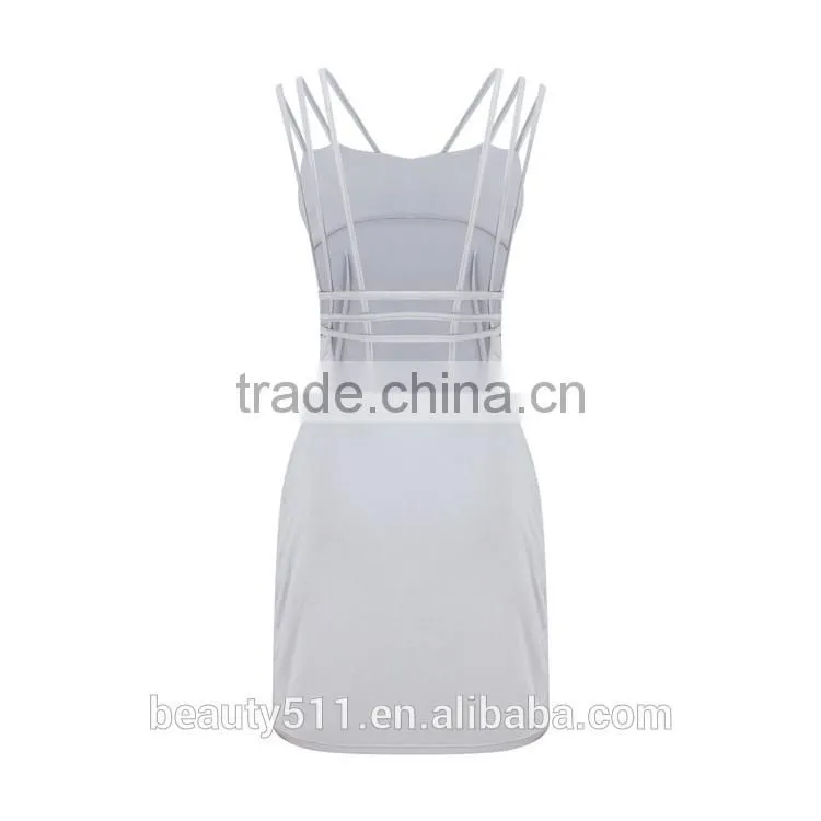 New Ladies Fashion Dress 2017 Design Elastic Waist Wine Dress SD22