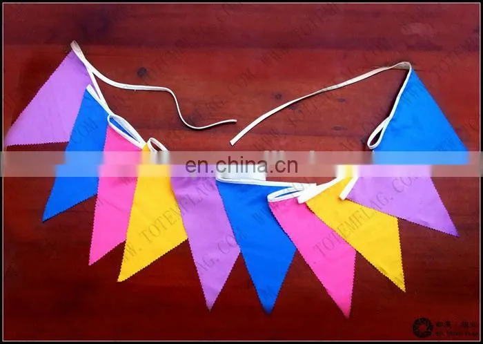 Polyester Flag Pennants String Bunting