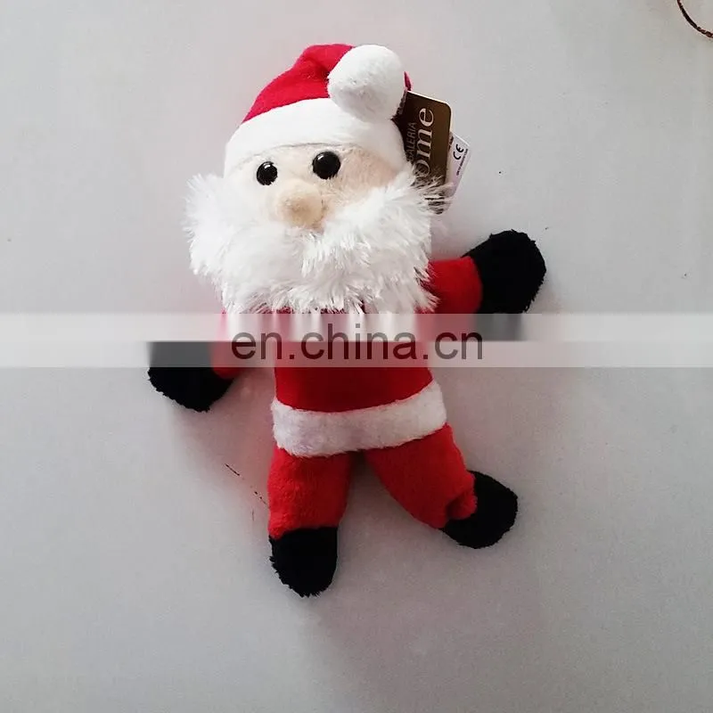 Promotional Soft Stuffed Plush Christmas Snowman Fridge Magnet Toys