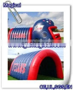 Inflatable arch tent for activities