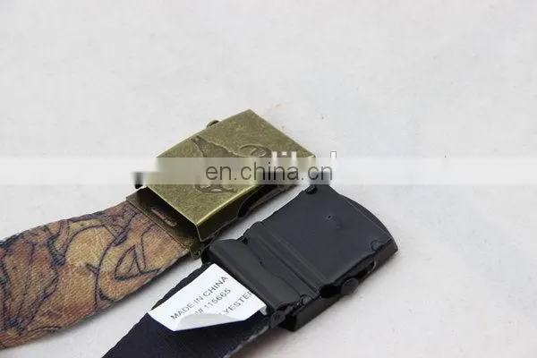 Canvas Belt With Silk Printing Polyester Lifting Belt