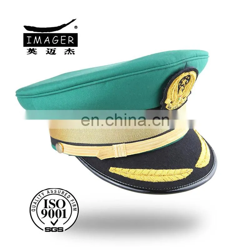 100% wool baggy green fire fighting lieutenant colonel cap for sale