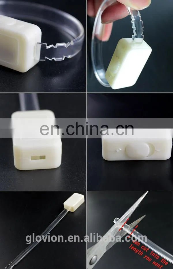 New design Cheap led flashing bracelet for running