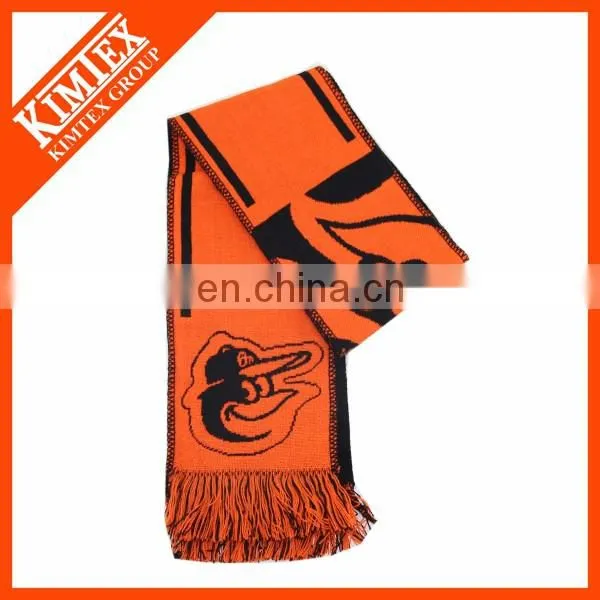 Custom Acrylic/Spandex Jacquard Scarf