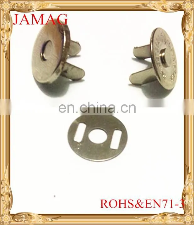 high performance plastic cover sewing magnet button for coats