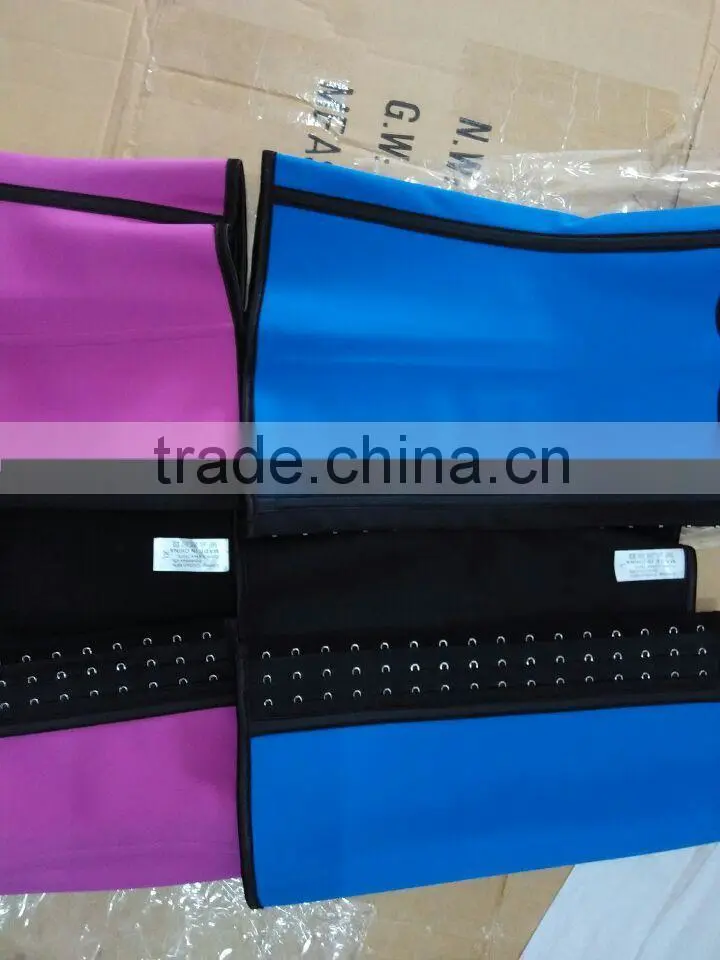 hot sale Cheap Waist Traning Corsets latex vest waist trainer 3 hooks waist trainer
