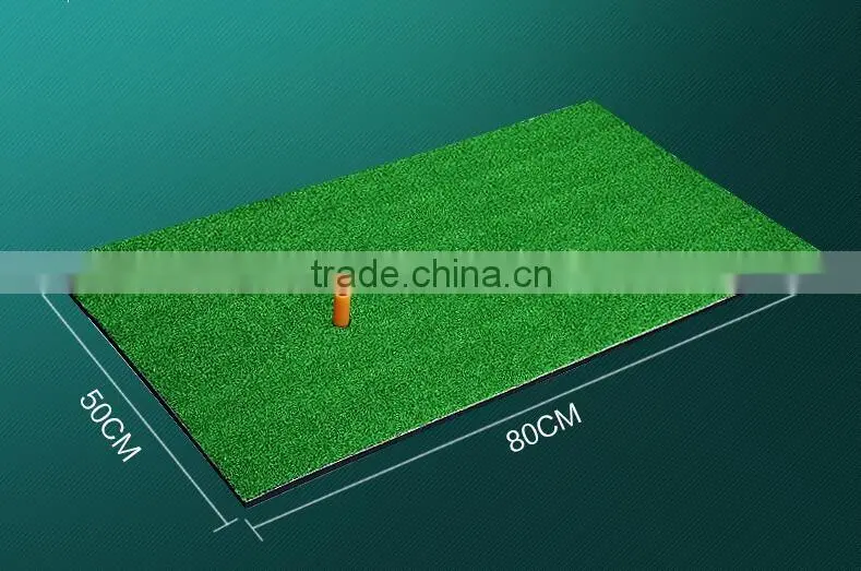 Golf Mat 30*90cm Residential Practice Hitting Mat Rubber Tee Holder