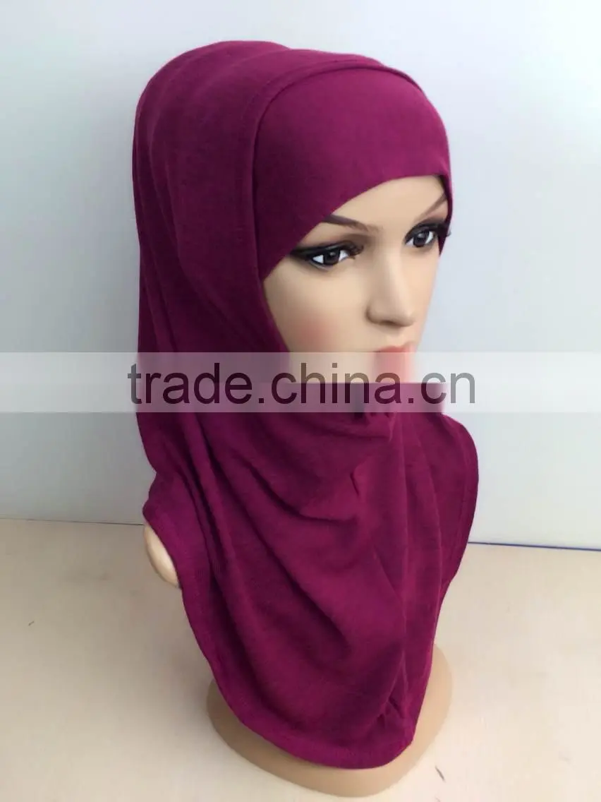 HOT 2015 cashmere ISLAMIC HEADSCARF;two piece MUSLIM HIJAB
