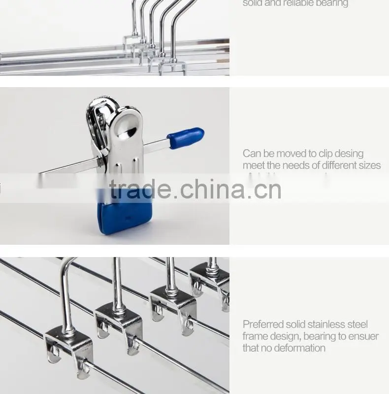 metal hanger with clip metal hanger clip pants clothes metal hanger