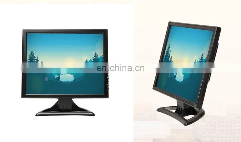 Waterproof touch screen monitor ip67 Industrial 17'' Resistive Capacitive touch monitor