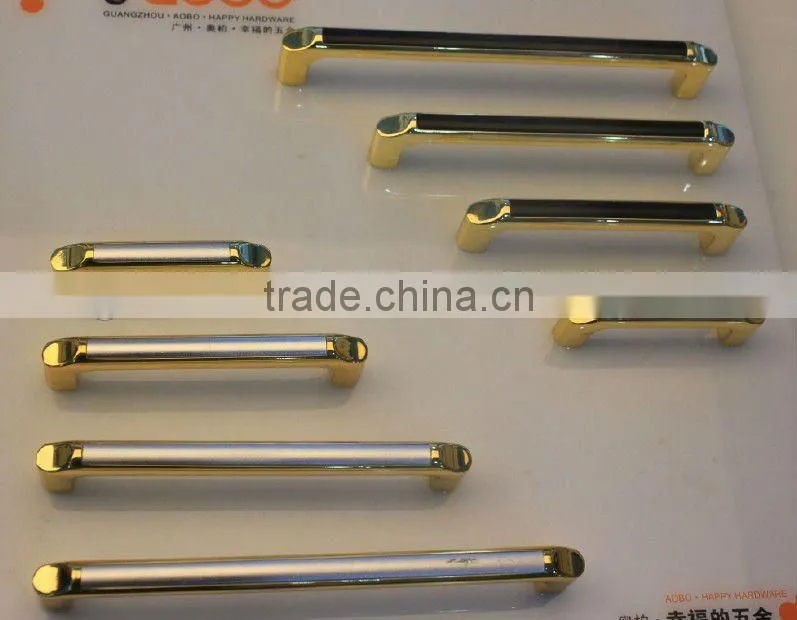 A1007 gold plated furniture handle