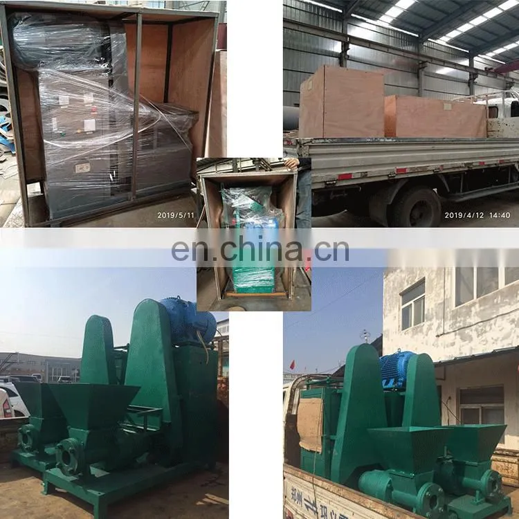 Hot Sale Sawdust Briquette Compression Machine 500kg/h Small Wood Sawdust Charcoal Briquette Making Machine