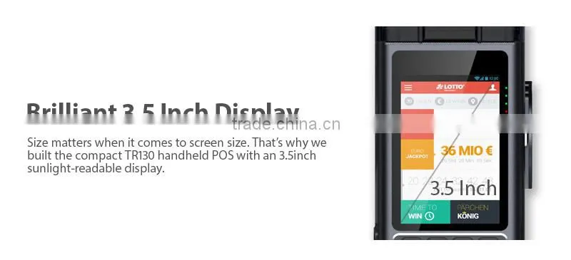3.5" Android Handheld Terminal TR130