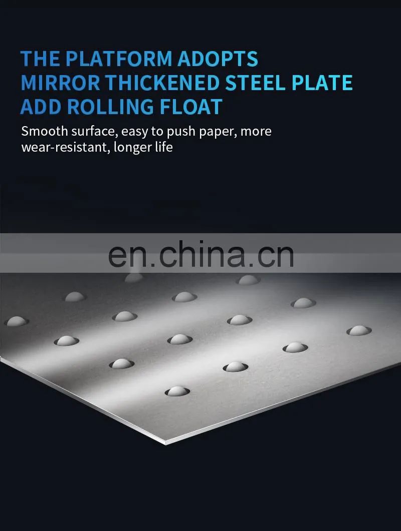 Samsmoon New Arrival Office Mute Hydraulic Electric Heavy Duty Max Cutting Size 500Mm Guillotine Paper Cutter