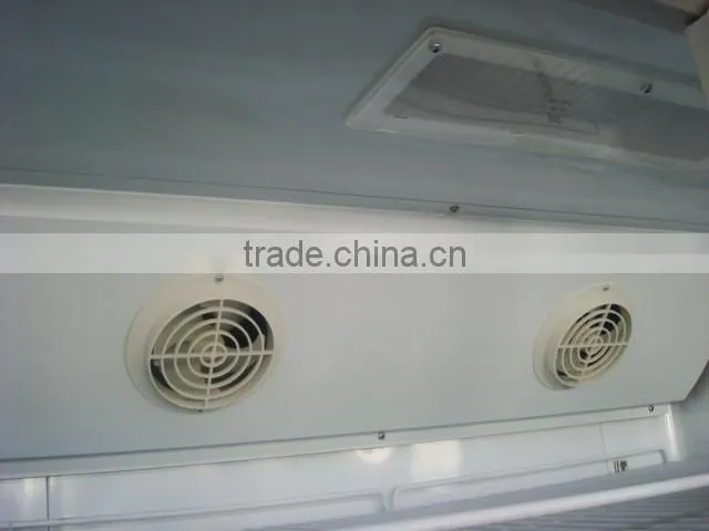 Promotion retail compressor beverage cooler with led light